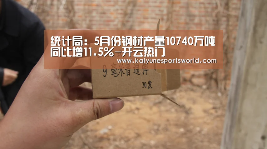 统计局:5月份钢材产量10740万吨同比增11.5%-开云热门(图1) 开云平台